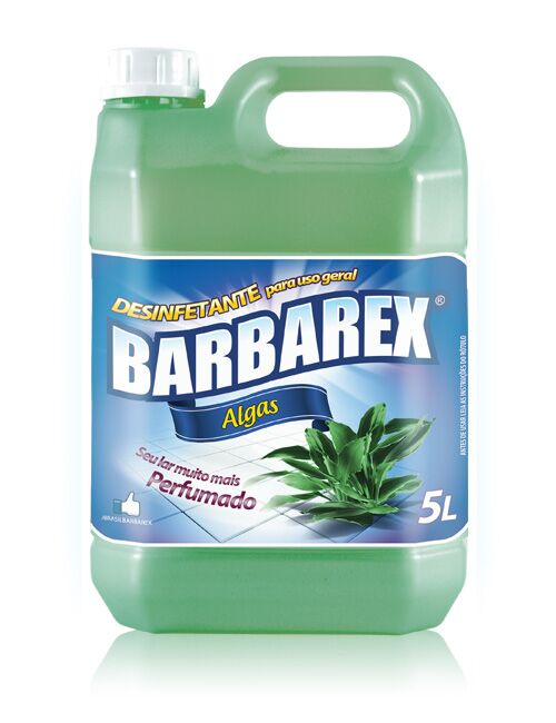 13952202DESINFETANTE BARBAREX ALGAS 5L - Produto de Limpeza Limpwax