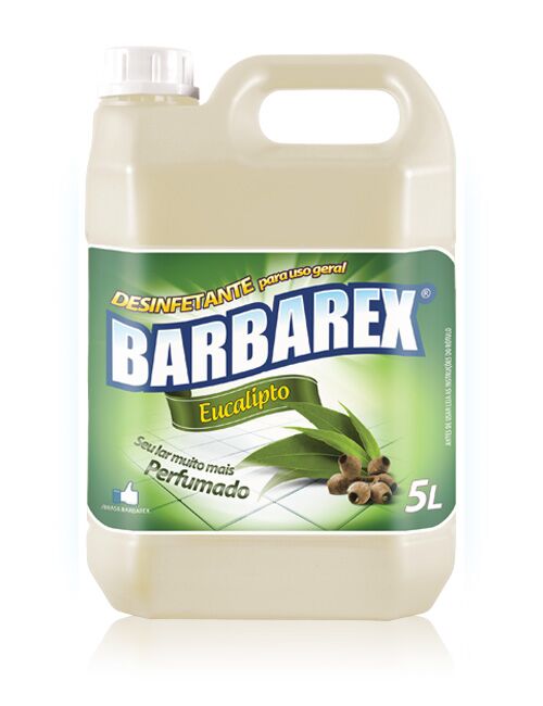 13952206DESINFETANTE BARBAREX EUCALIPTO 5L - Produto de Limpeza Limpwax