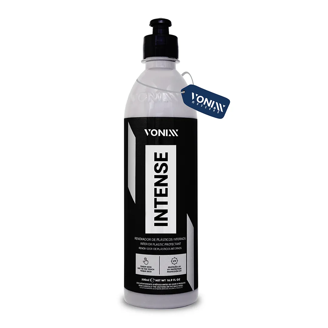 INTENSE 500ML RENOVADOR DE PLASTICOS INTERNOS VONIXX 169 1 D52E079499940D8BC22A8AC41C3763CC - Produto de Limpeza Limpwax