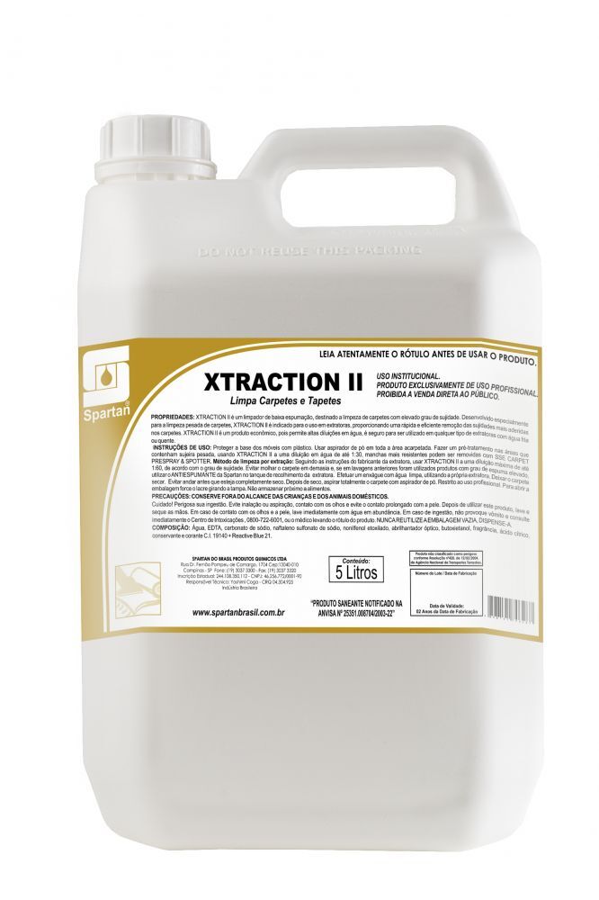 XTRACTION - Produto de Limpeza Limpwax