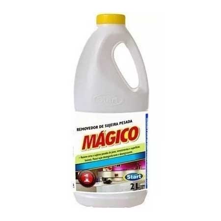 REMOVEDOR DE SUJEIRA PESADA MAGICO START 2LT - Produto de Limpeza Limpwax